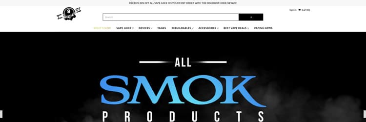 Eight vape coupon code